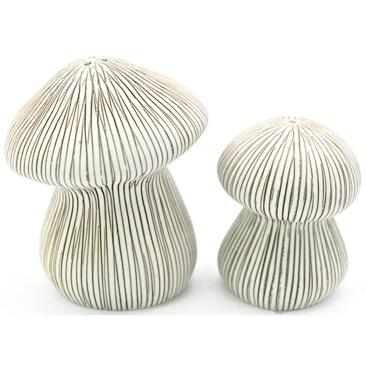 Mushroom Salt and Pepper Shaker Set-WD1 – Handcrafted Porcelain