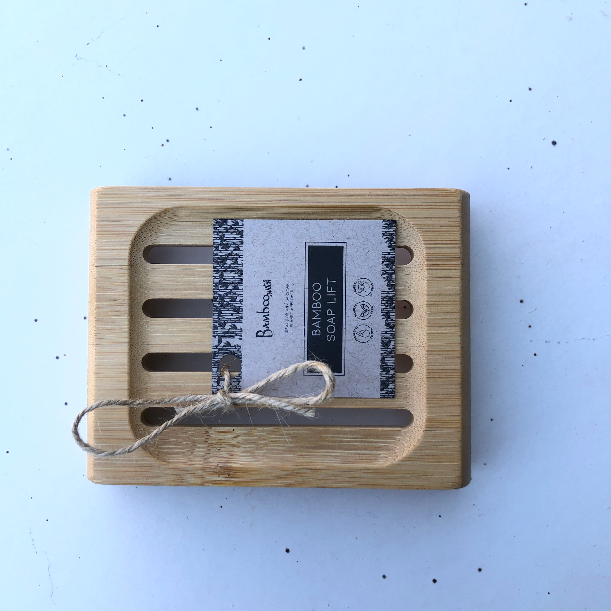 Rectangle Bamboo Soap Lift