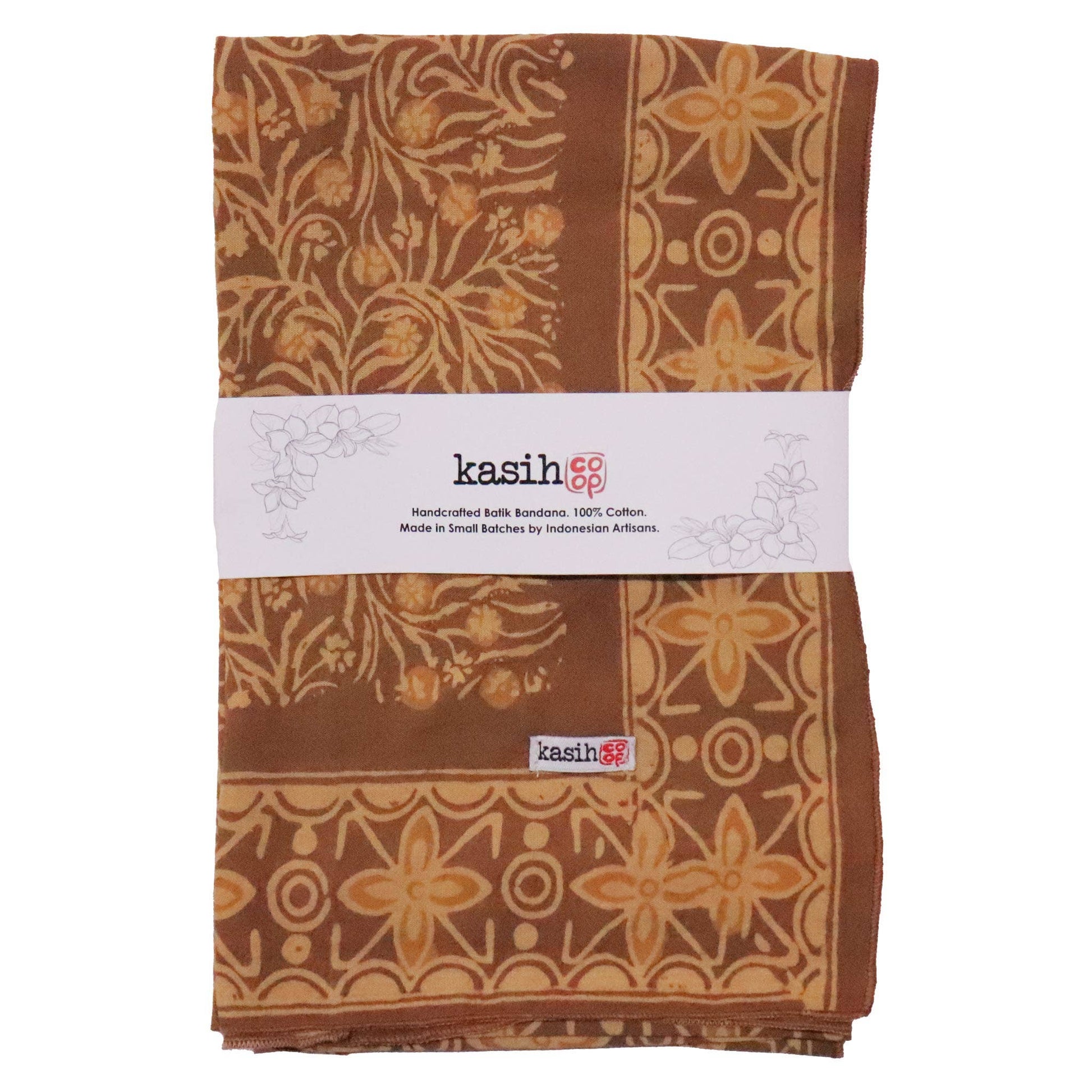 7:49 PMBatik Bandana – Mocha Perfection | Brown
