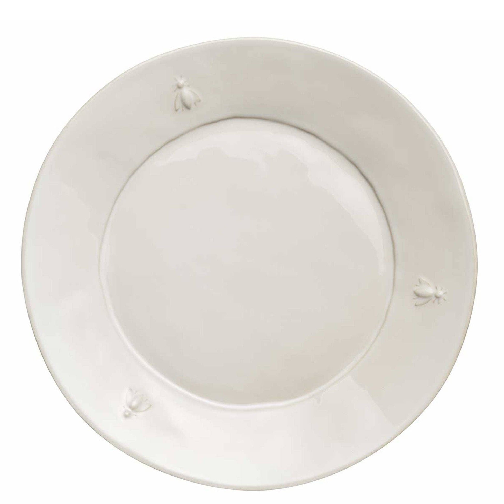 Bee Ceramic Dinner Plate: Bleu