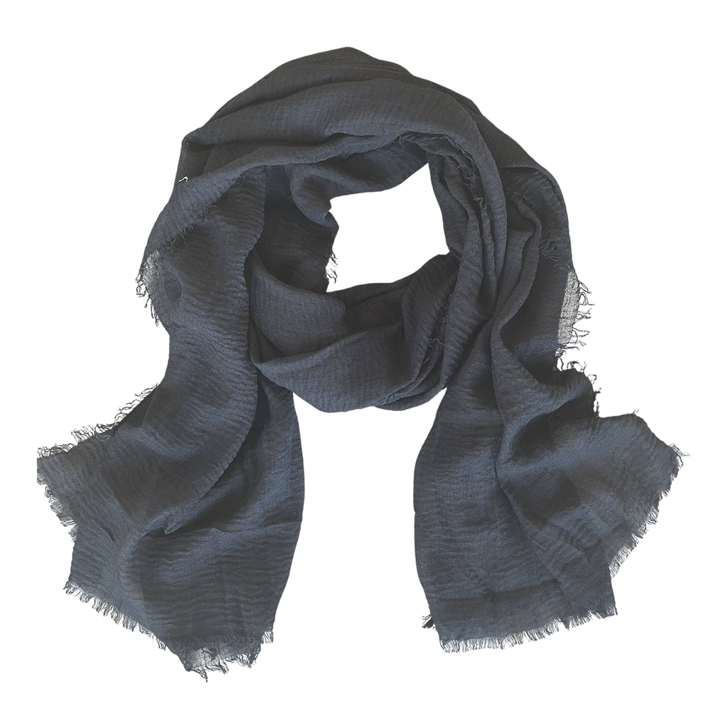 Solid Scarf or Wrap: Ash Gray