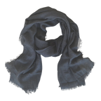 Solid Scarf or Wrap: Ash Gray