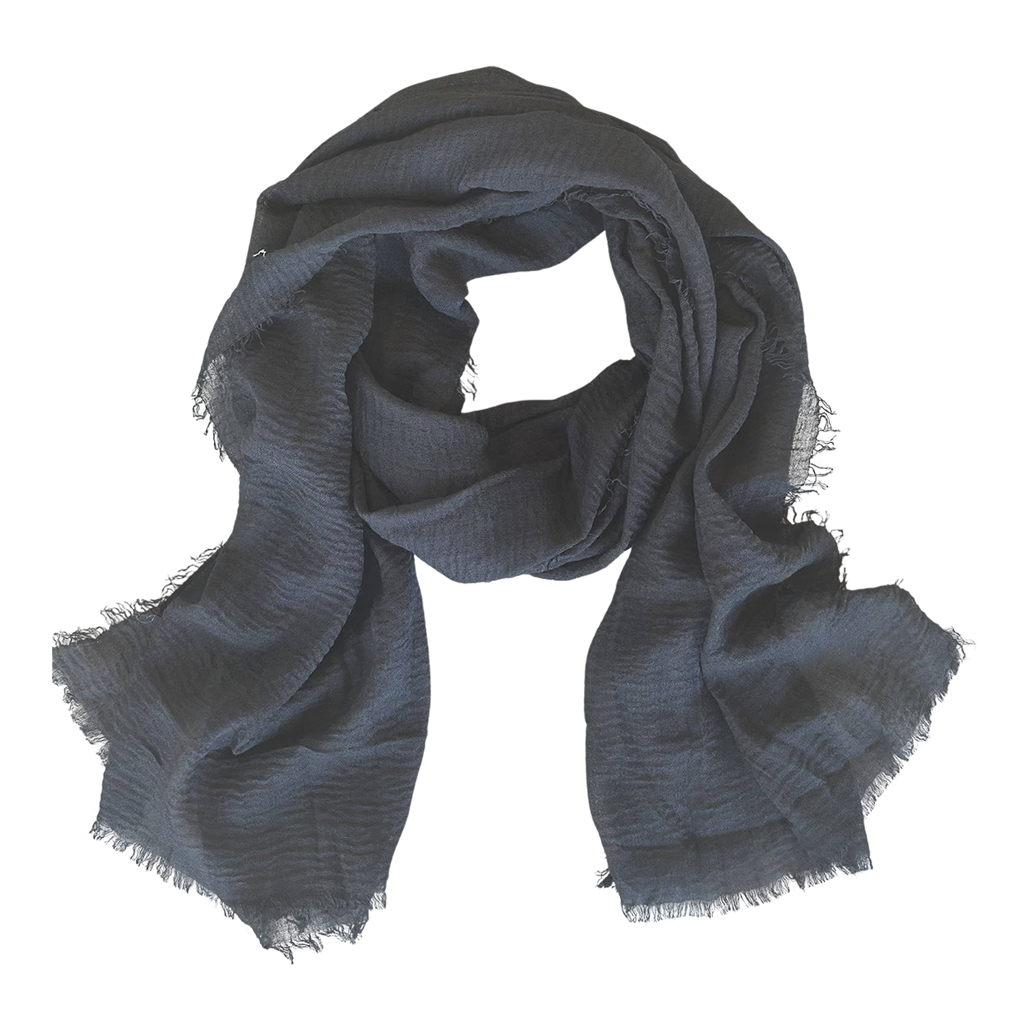 Solid Wrap & Scarf – Ash Gray | 28" x 72"