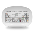Mountain Life Periodic Table Unbreakable Platter