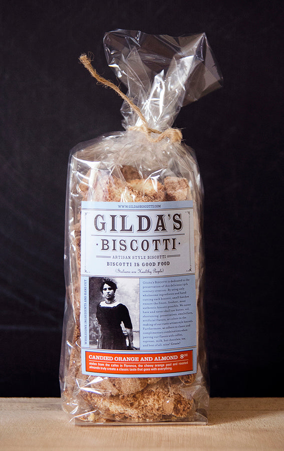 Orange Almond Biscotti | Candied Orange Peel &amp; Roasted Almonds | Half Pound — Gilda’s Biscotti