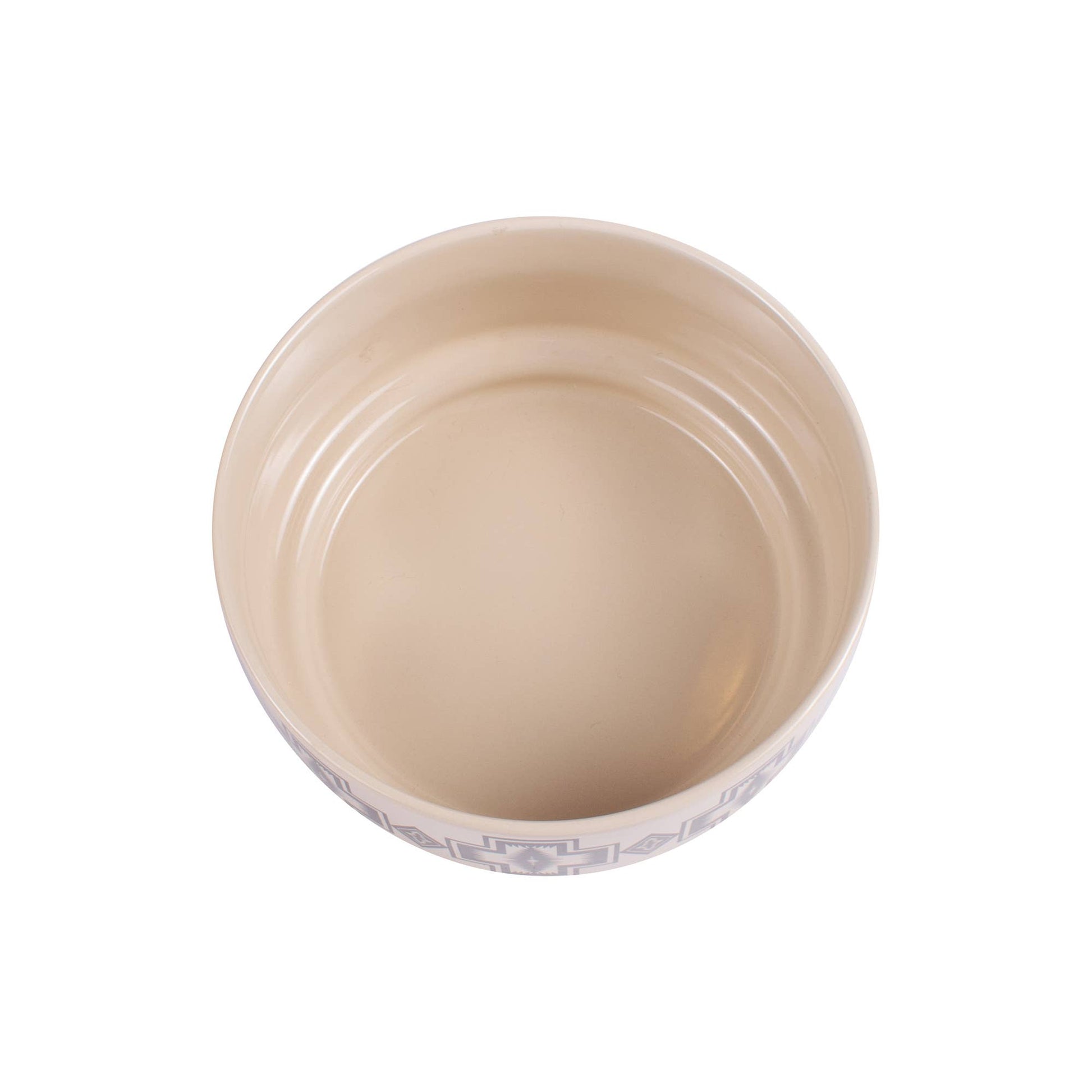 Pendleton Ceramic Food & Water Dog Bowl: Yakima Stripe / 8 inch