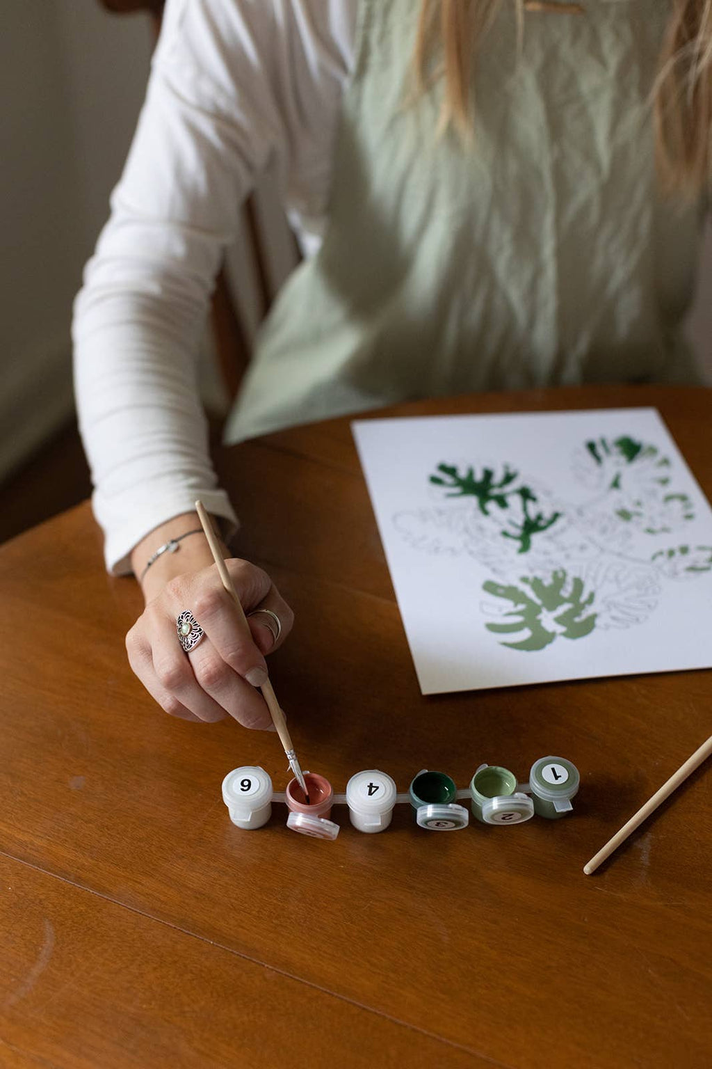 Field of Daisies – Paint-By-Number Kit