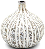 Brown CONGO TINY S W16 - Handcrafted Porcelain Bud Vase