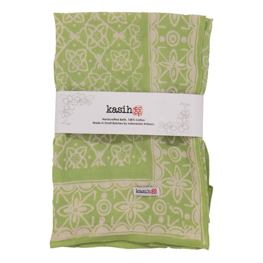 Batik Bandana - Light Green