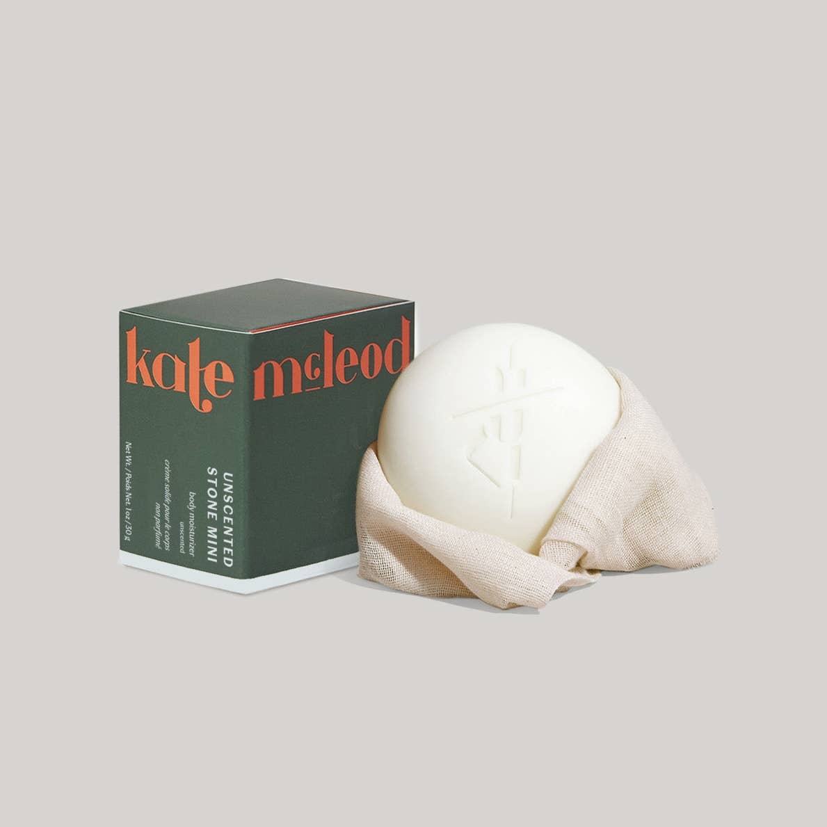 Unscented Stone | Lotion Bar: Mini (1 oz)