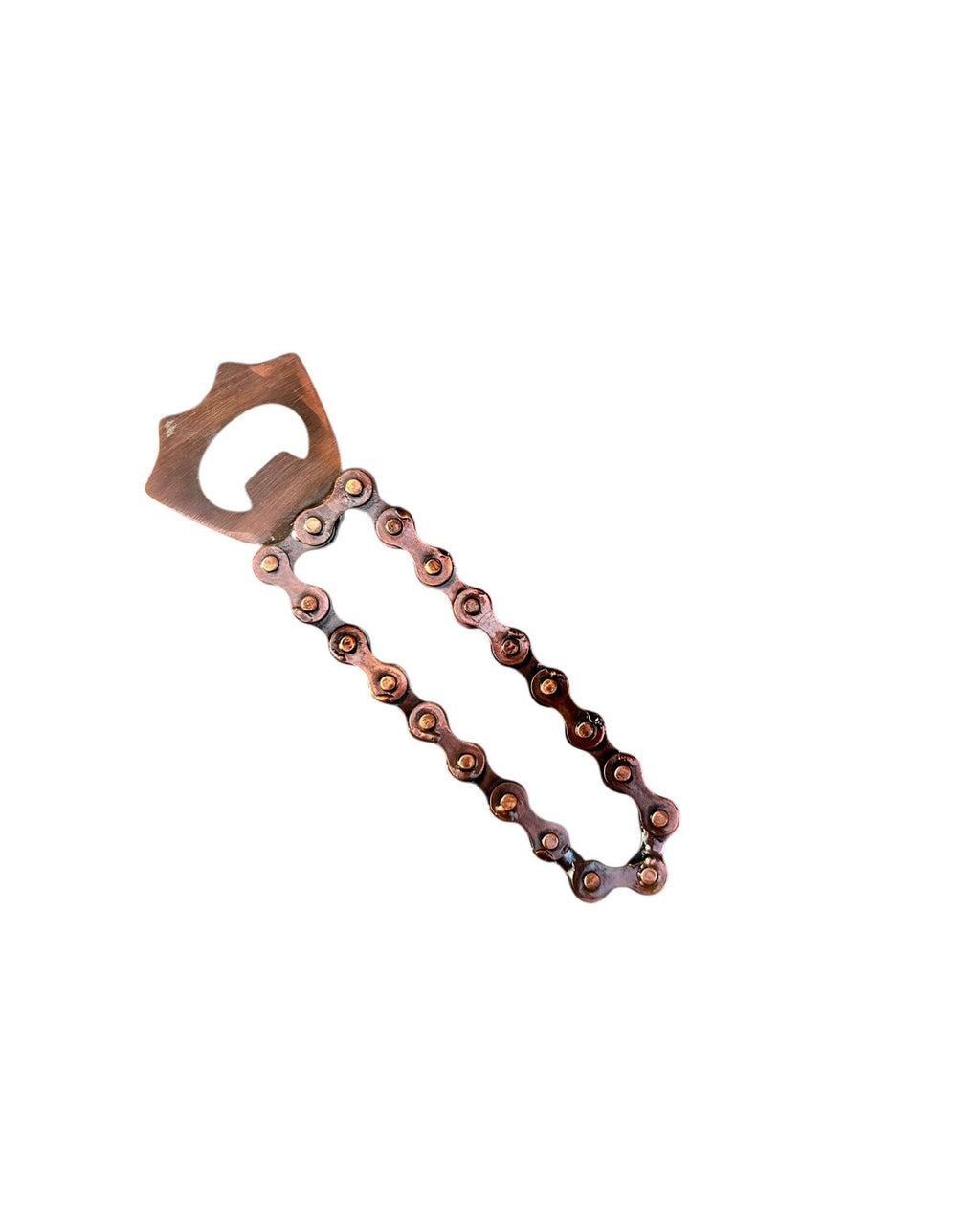 Bike Chain Bottle Opener — Copper