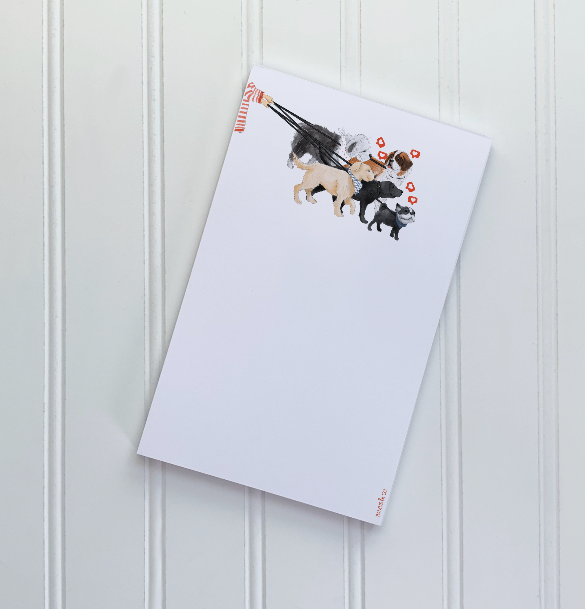Dogs Love Notepad