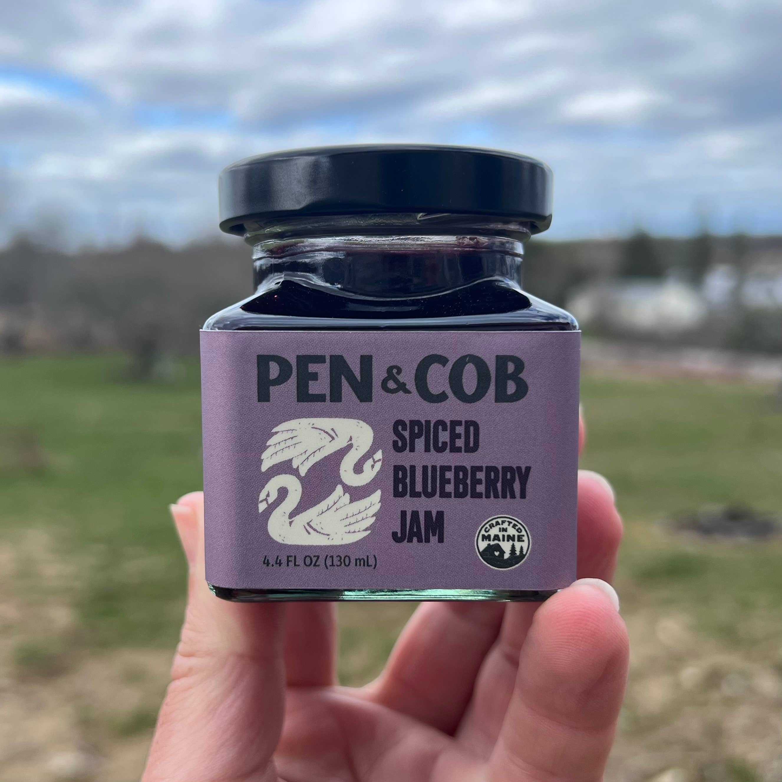Spiced Blueberry Jam: 4.4 fl oz