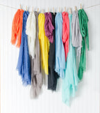 Solid Scarf or Wrap: Ash Gray