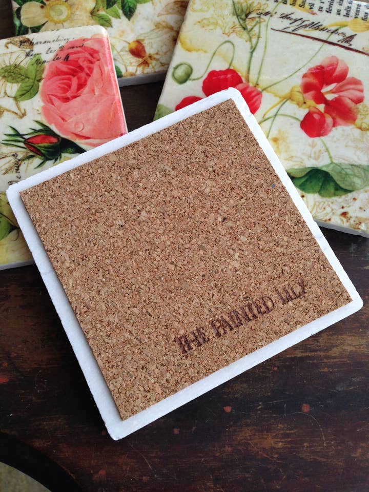 Grace’s Garden Stone Coaster | Single