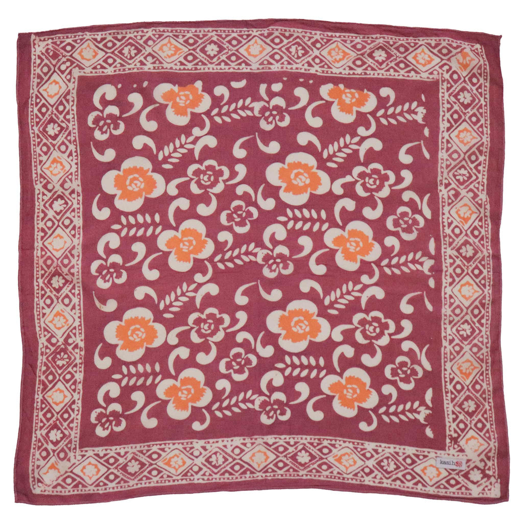 Batik Bandana - Plumeria
