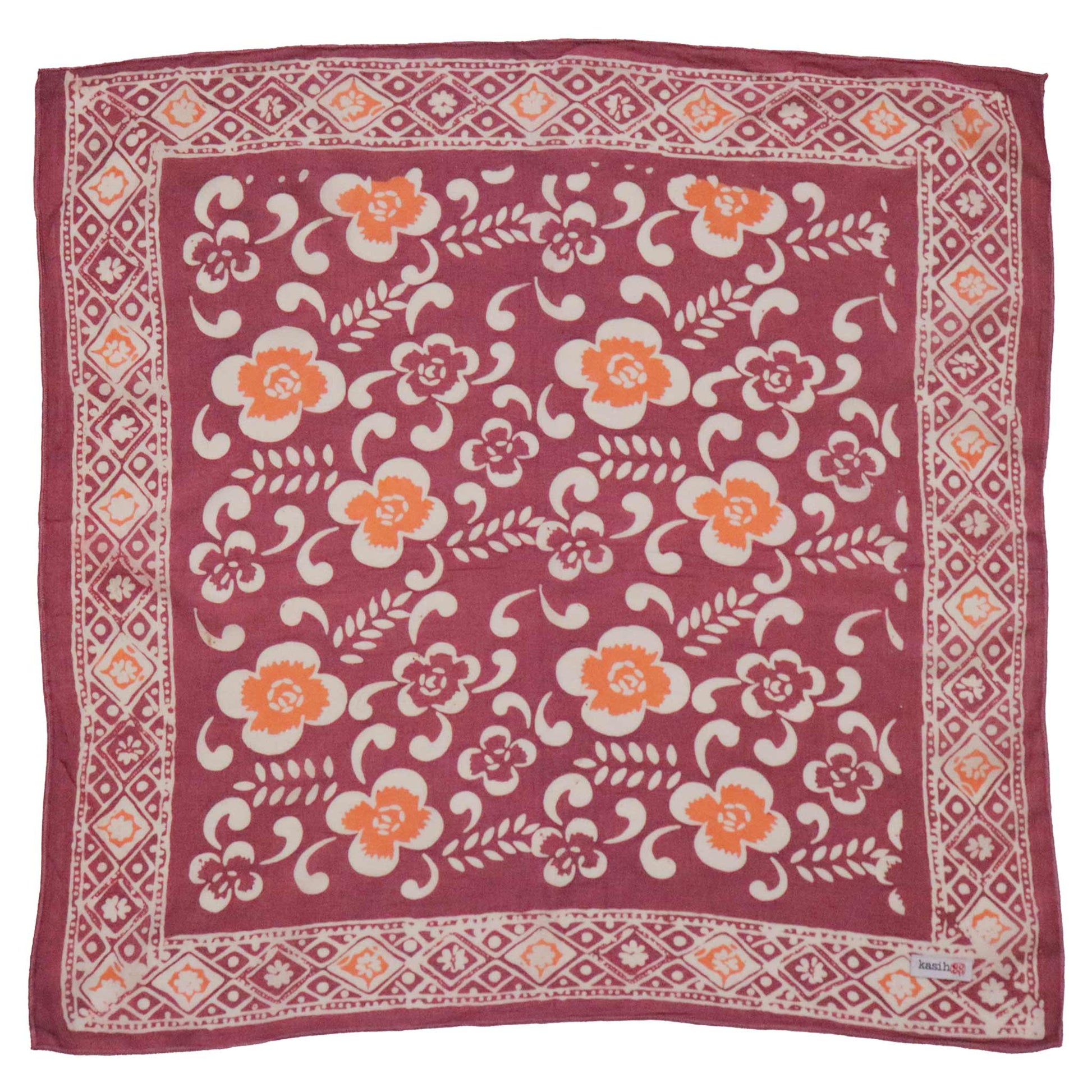 Batik Bandana - Plumeria