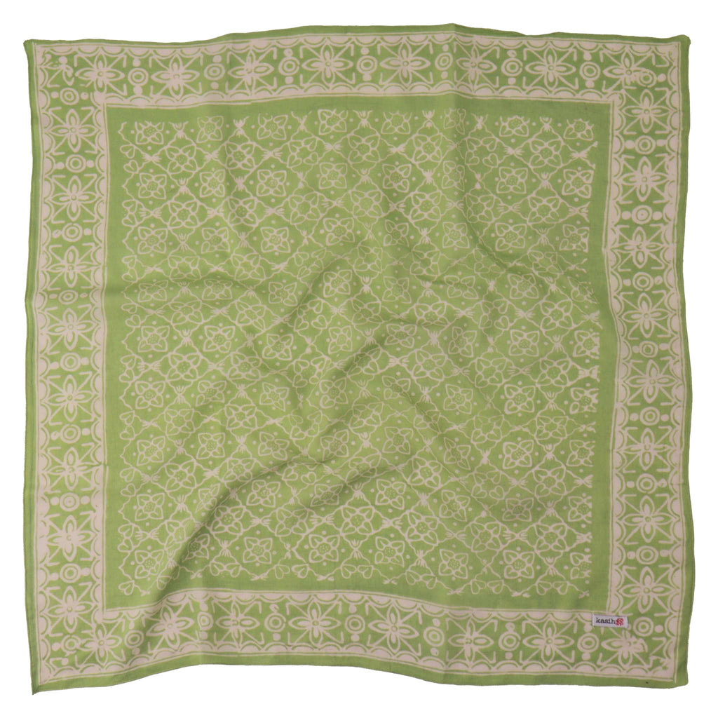 Batik Bandana - Light Green