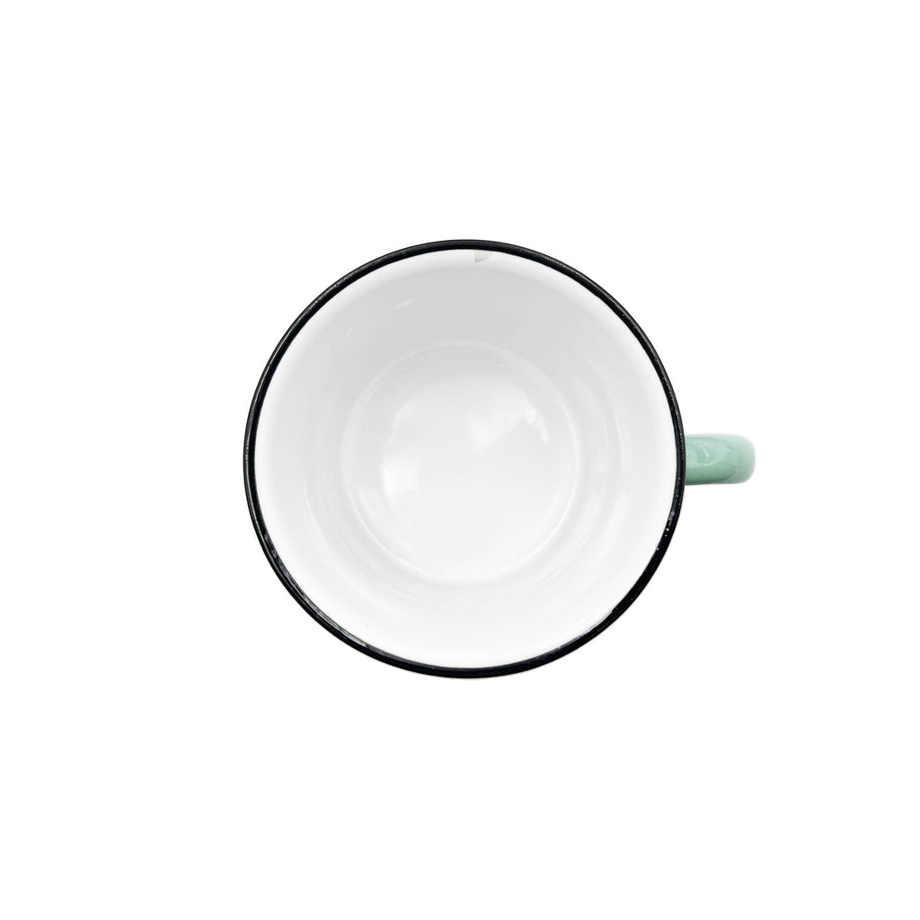 Tinware  Mug - light green
