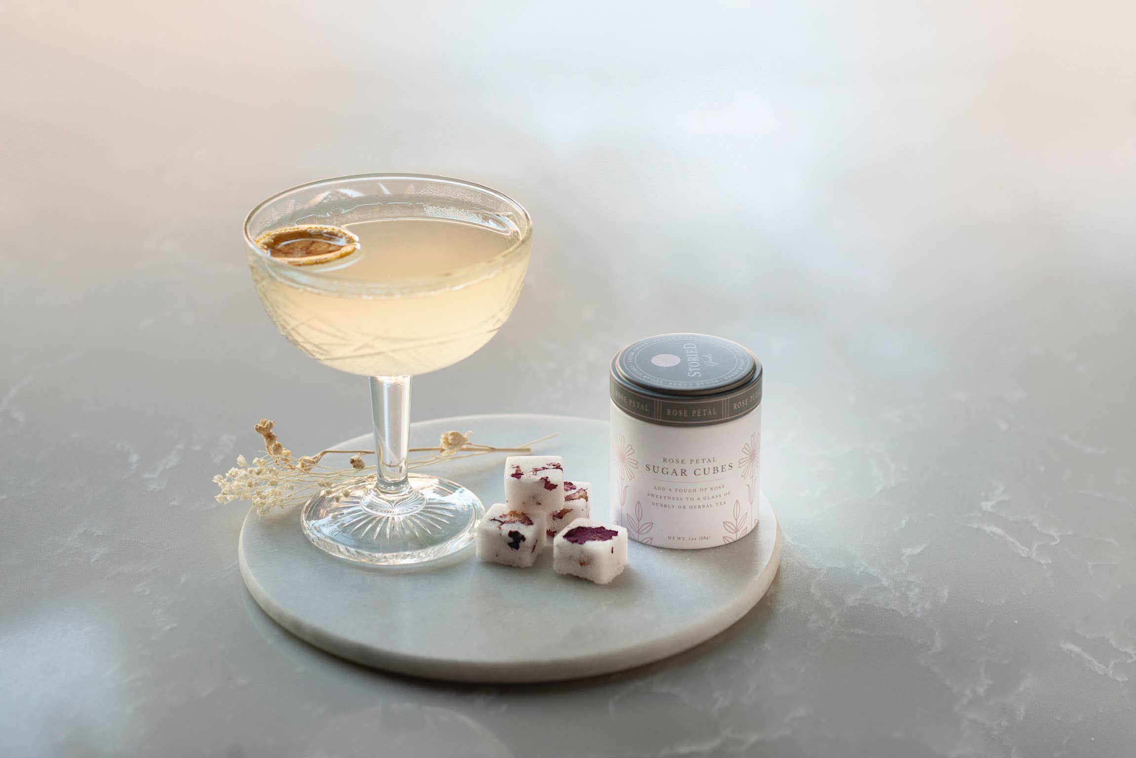 Rose Petal Sugar Cubes