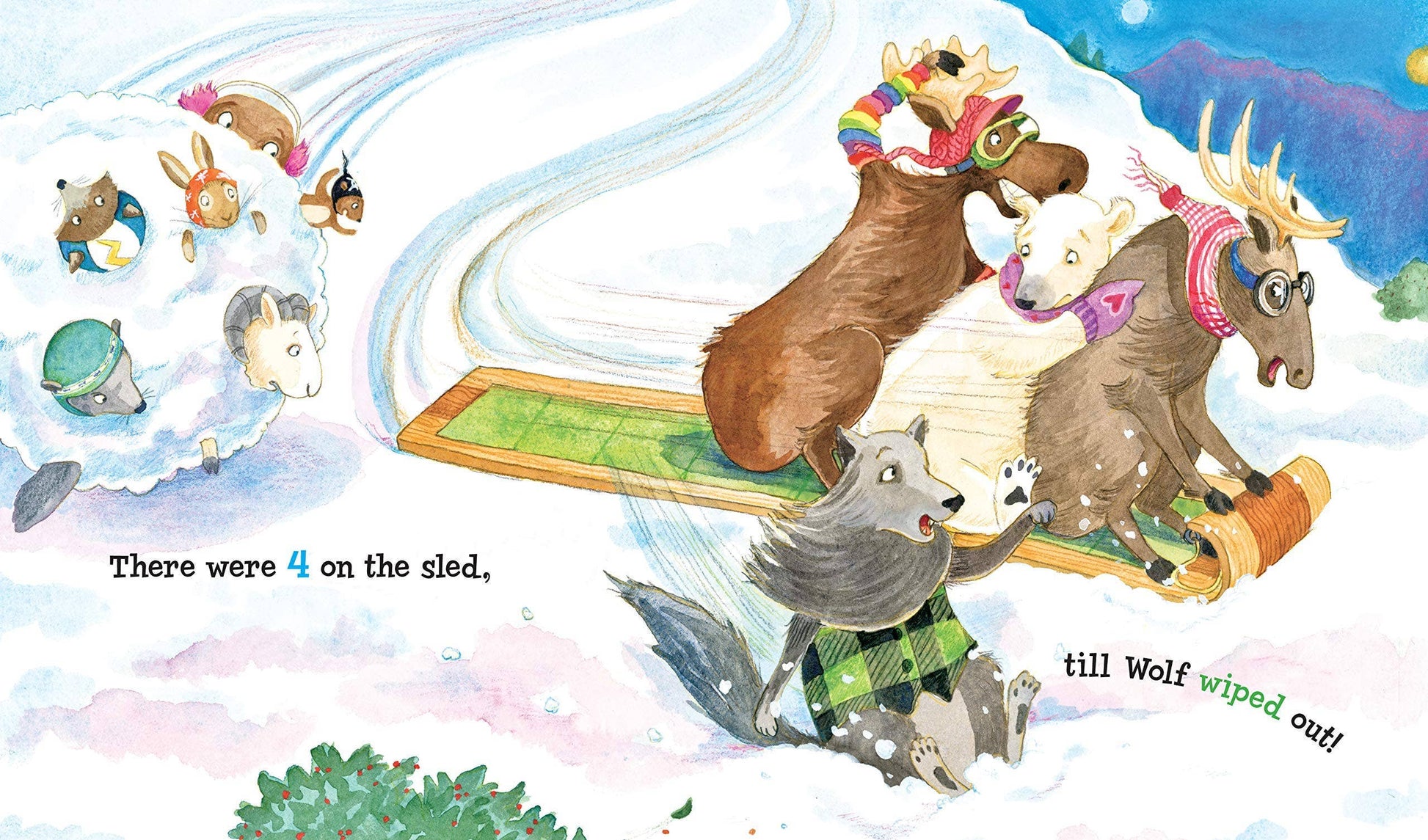 Ten on the Sled by Kim Norman