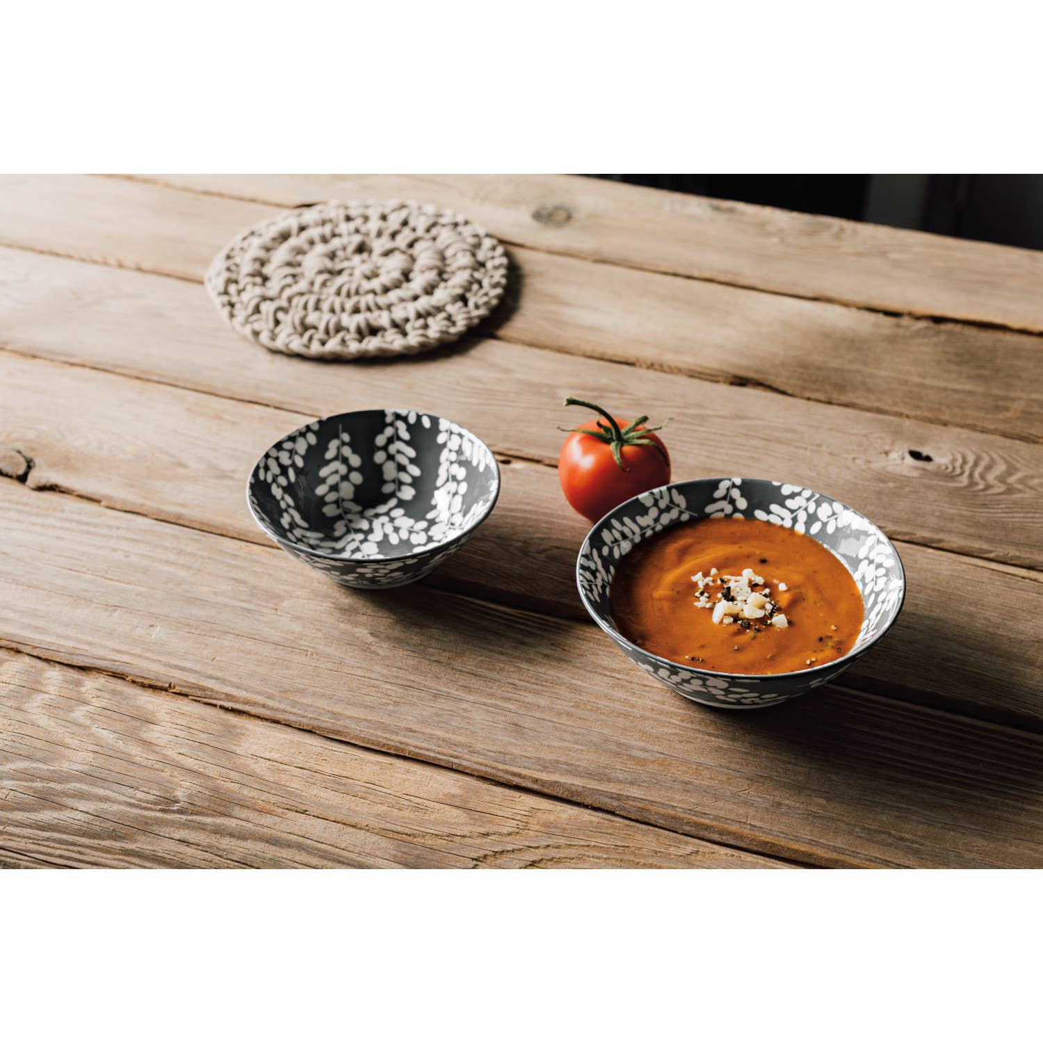 Imperial Cress Stamped Bowl – Medium | 6.5"