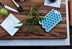 Hex Ice Cube Mold, Silicone, Small, 7" x 4.25"