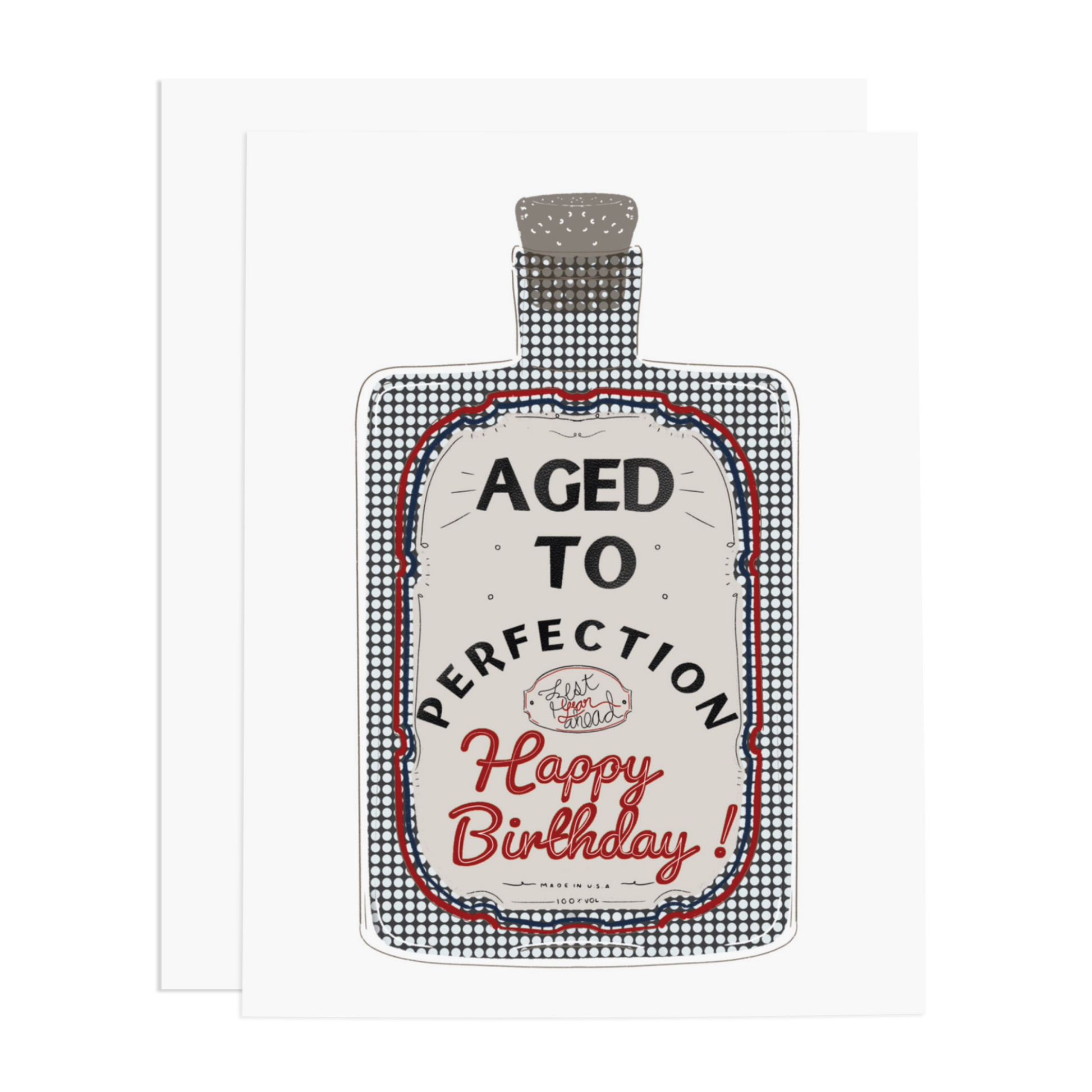 Aged to Perfection Greeting Card