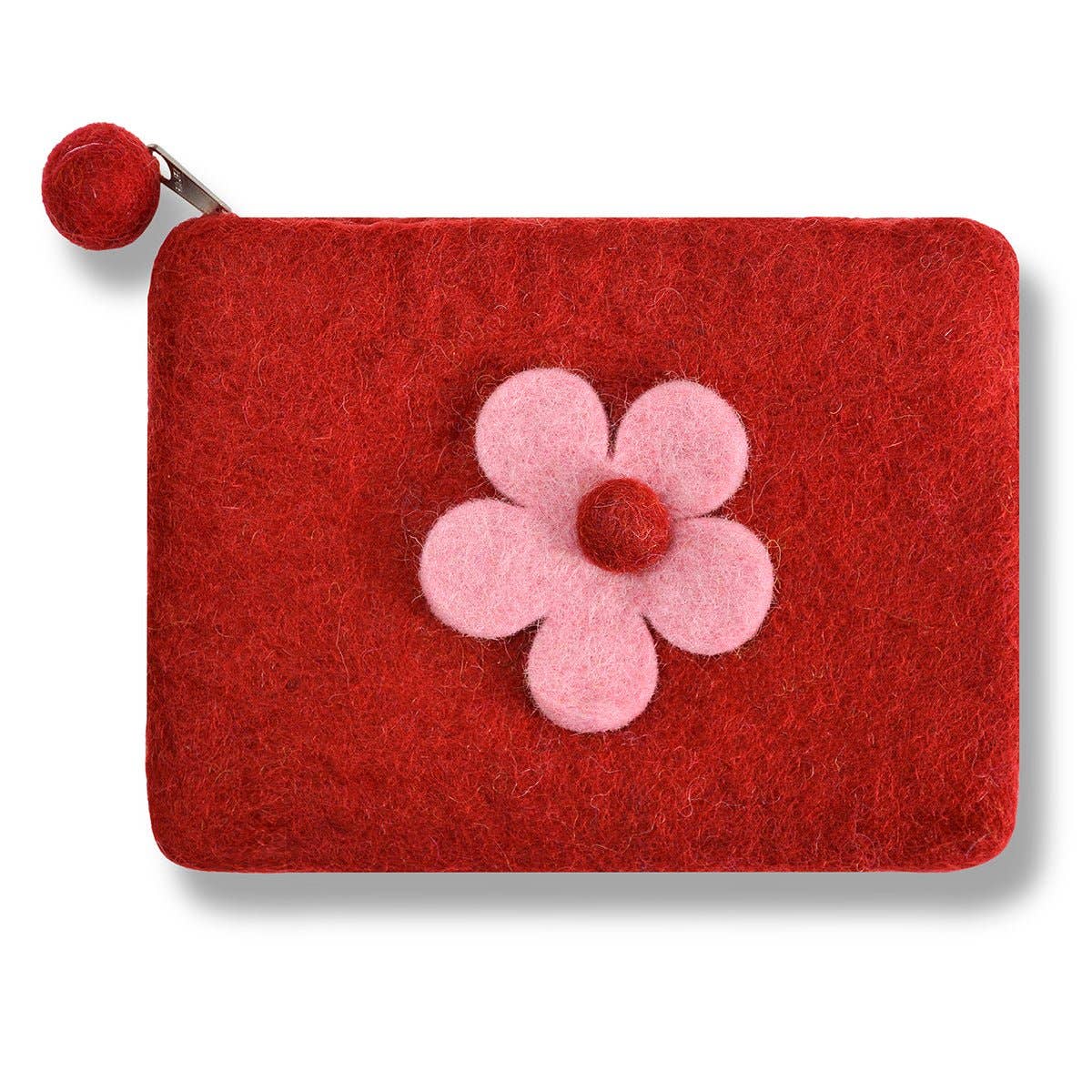 One Layer Flower Coin Purse: Assorted colors
