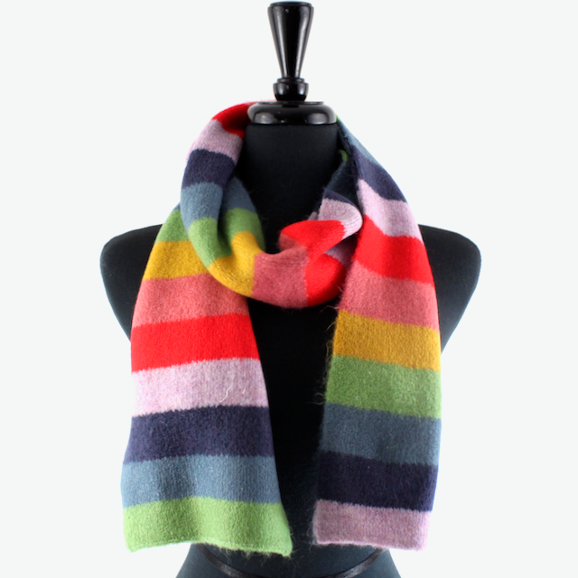GRY/GRN Merry Fun Scarf