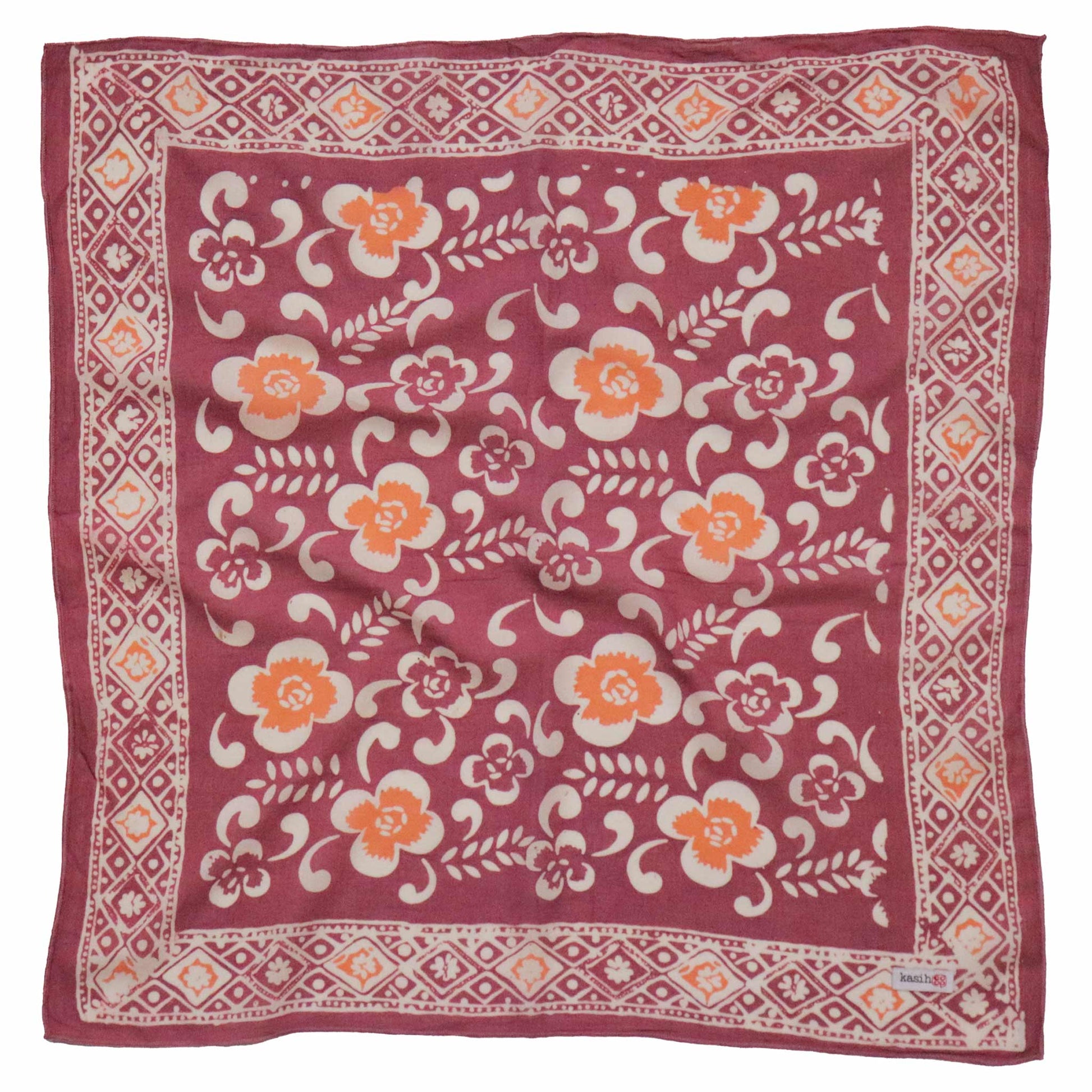 Batik Bandana - Plumeria