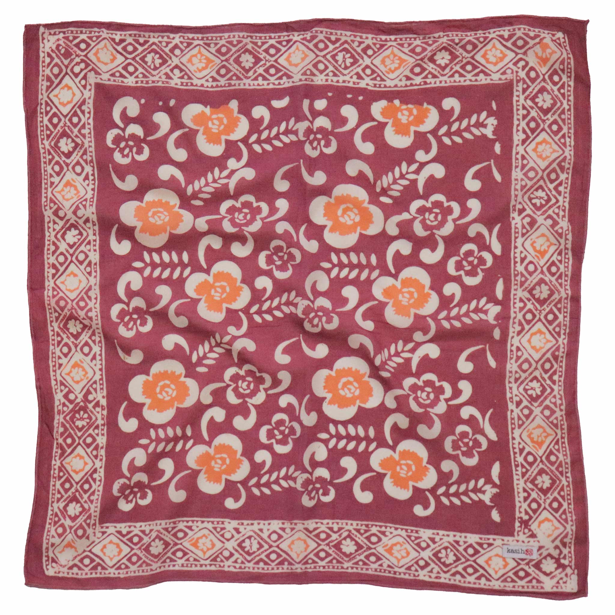 Batik Bandana - Plumeria