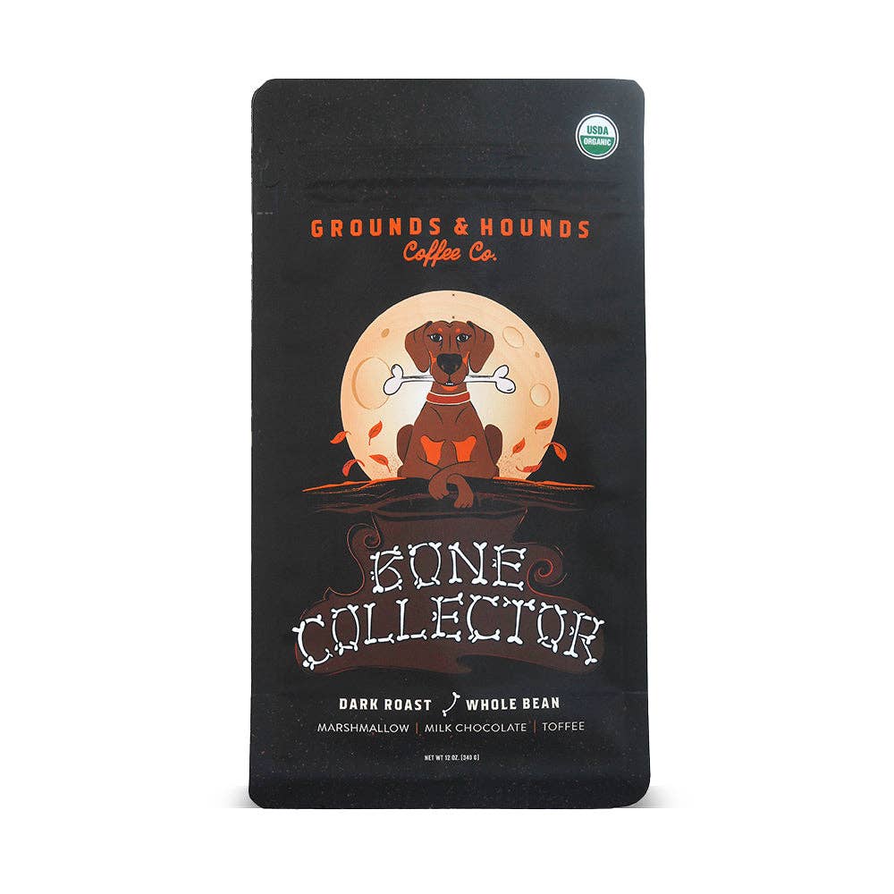 Bone Collector Dark Roast Coffee — Whole Bean | 12 oz | Limited Edition