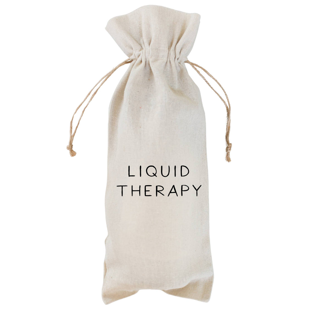 Liquid Therapy Wine Bag: Natural Cotton/Linen