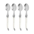 Laguiole Coffee Spoons, Set of 4, Faux Ivory