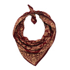 Batik Bandana-Charmed Canopy, Red