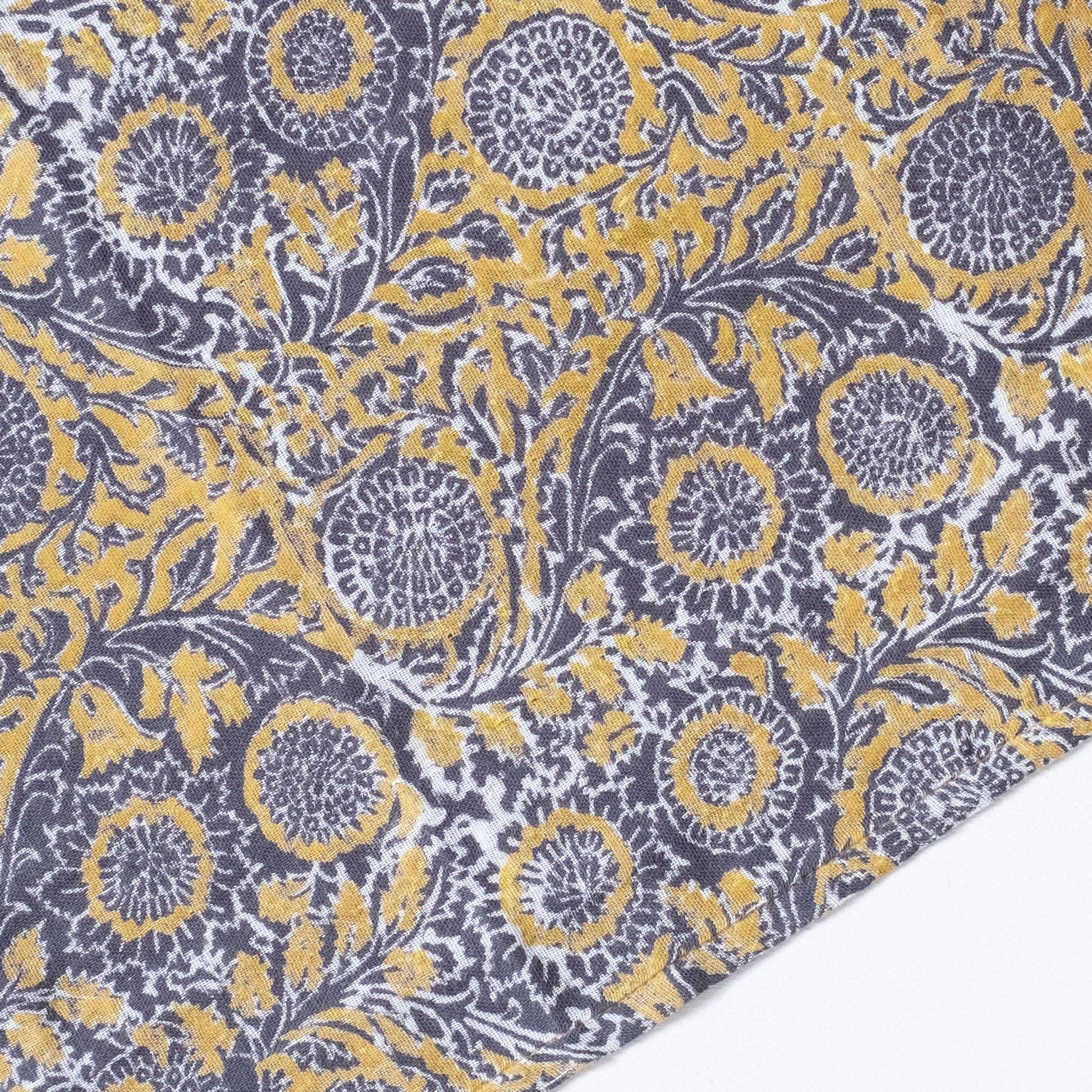 Banhi Mustard Double Gauze Scarf