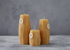 Beeswax Faceted: Large (3" x 6.25")