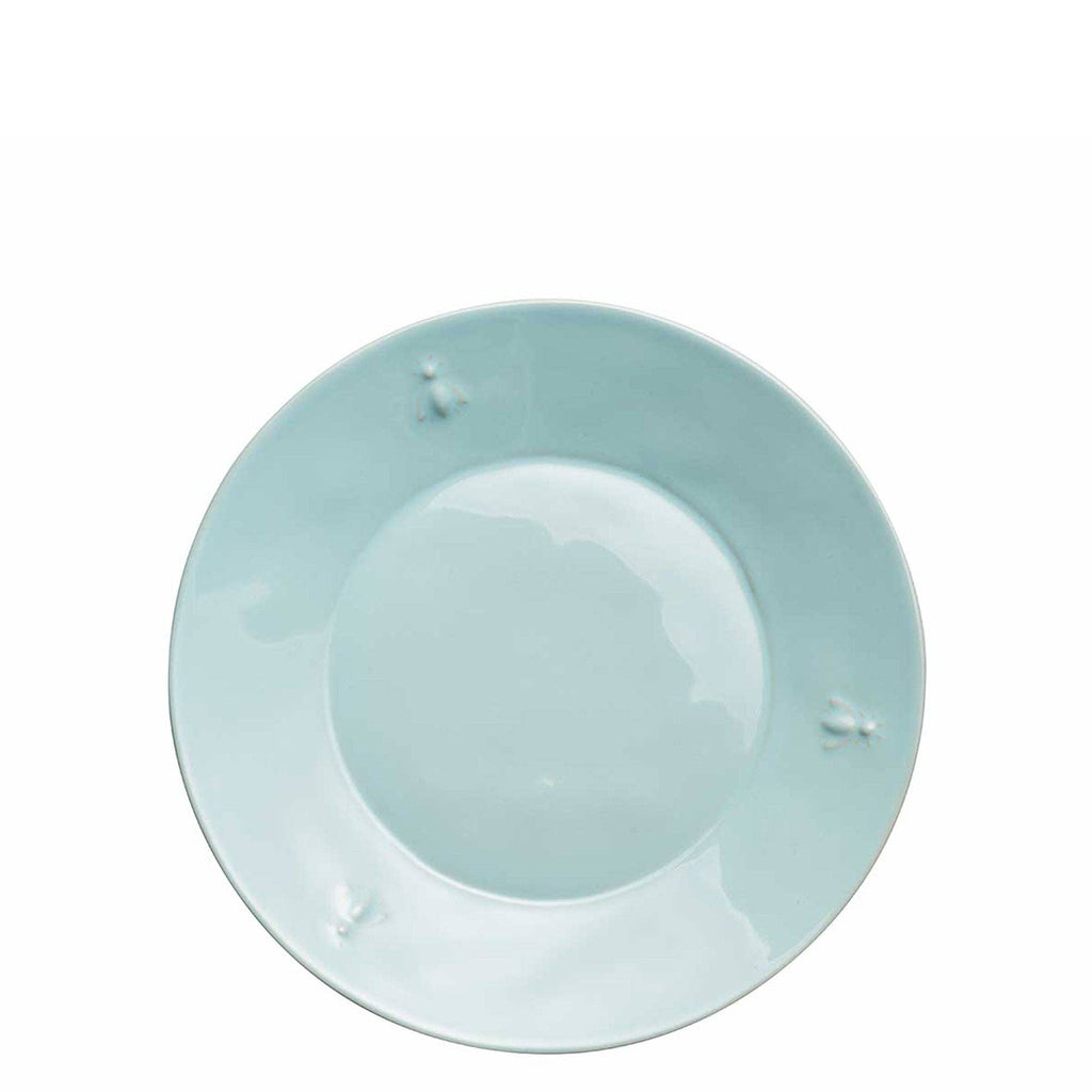 Bee Ceramic Dessert Plate: Bleu