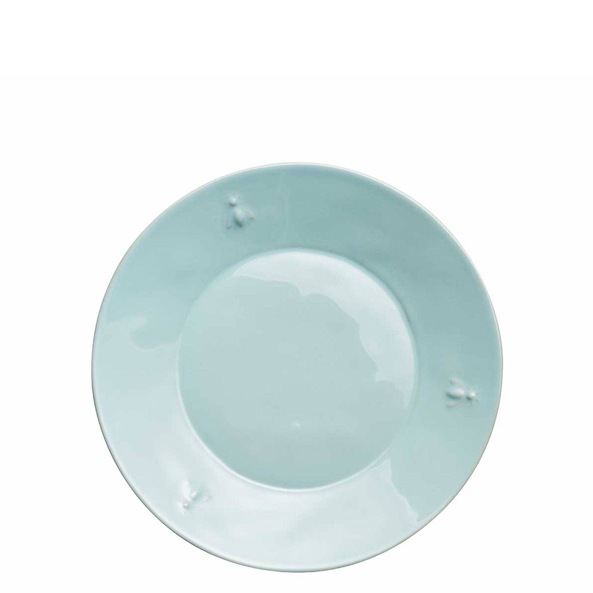 Bee Ceramic Dessert Plate: Bleu