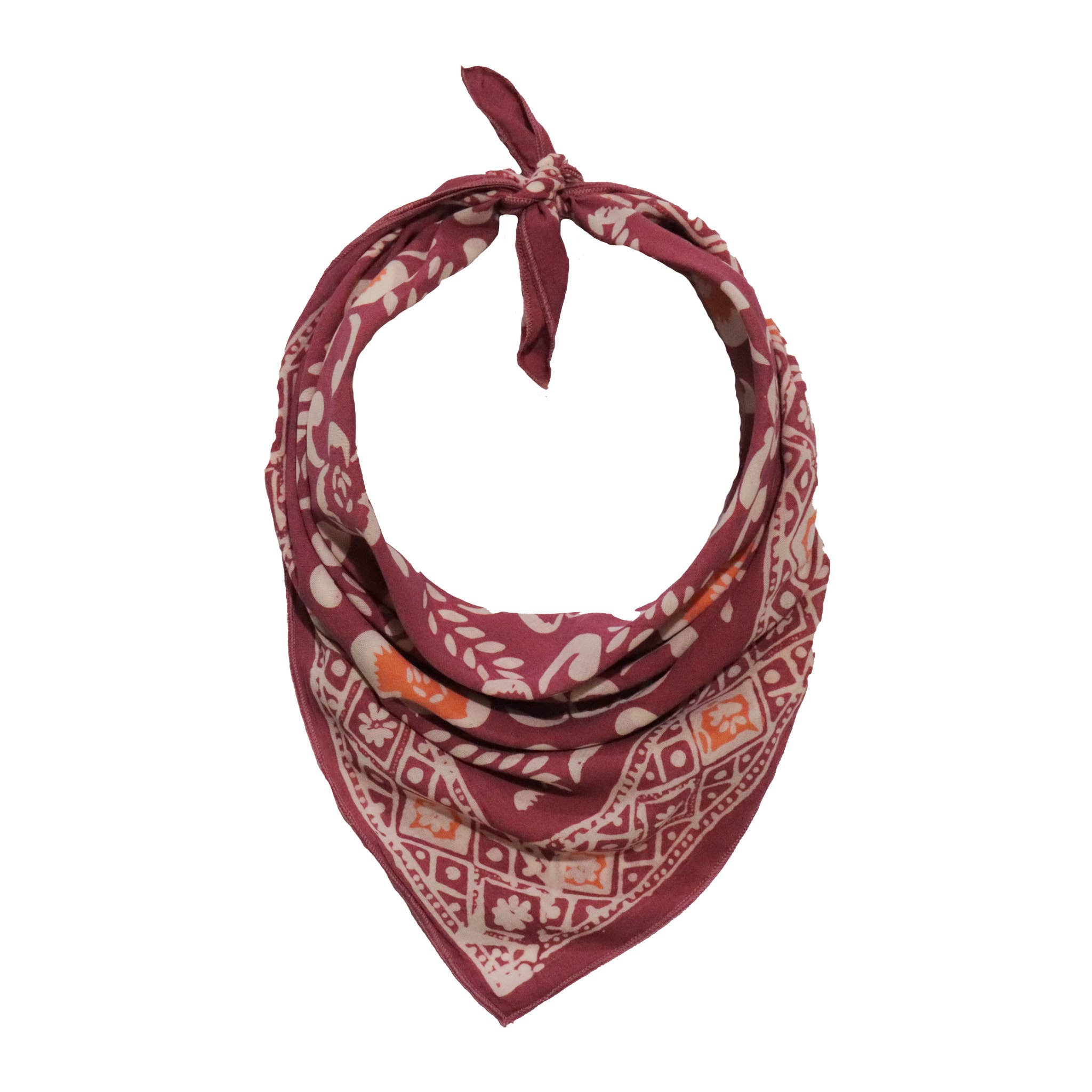 Batik Bandana - Plumeria