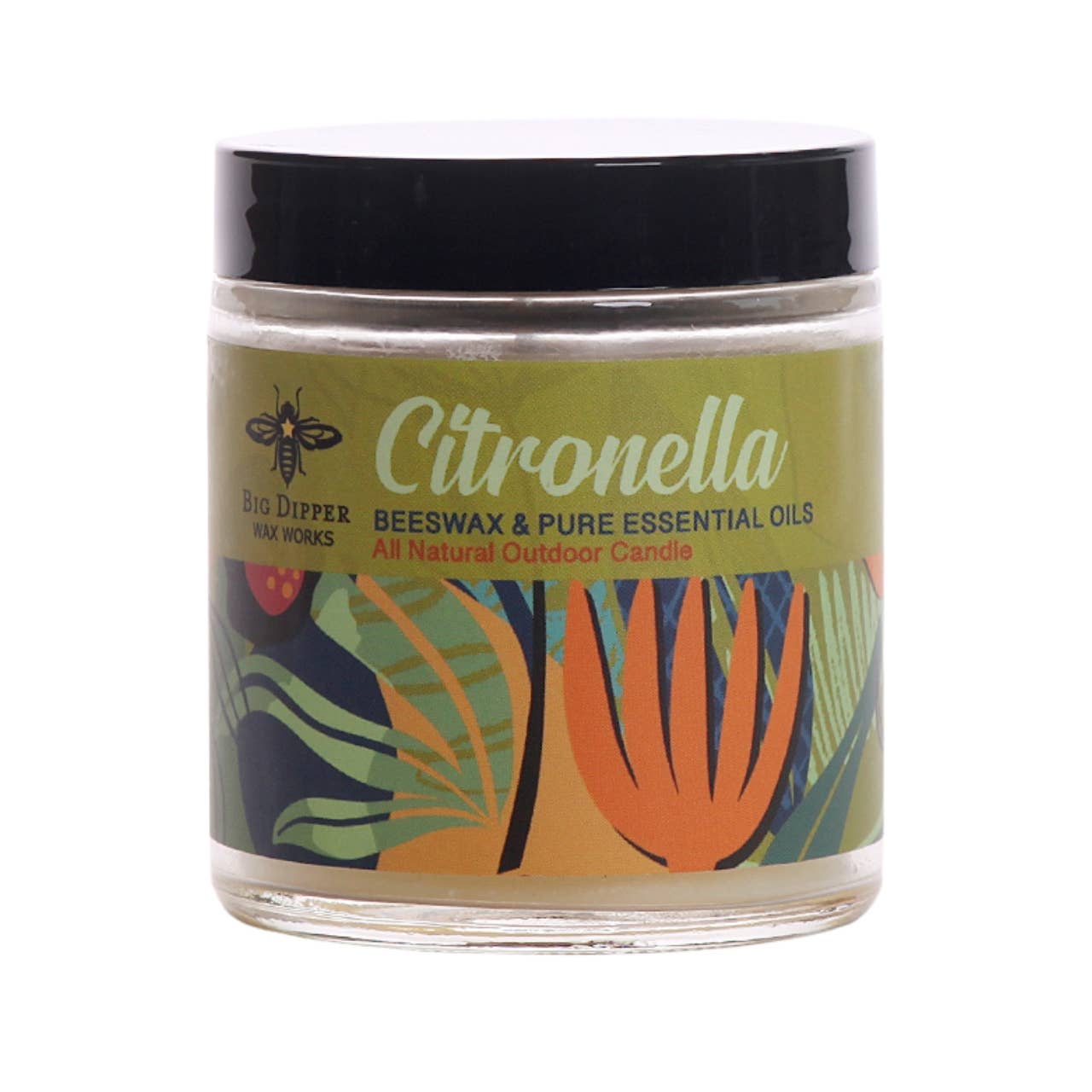 Citronella Apothecary Glass Candle | 3.2 oz. | 25 Hours