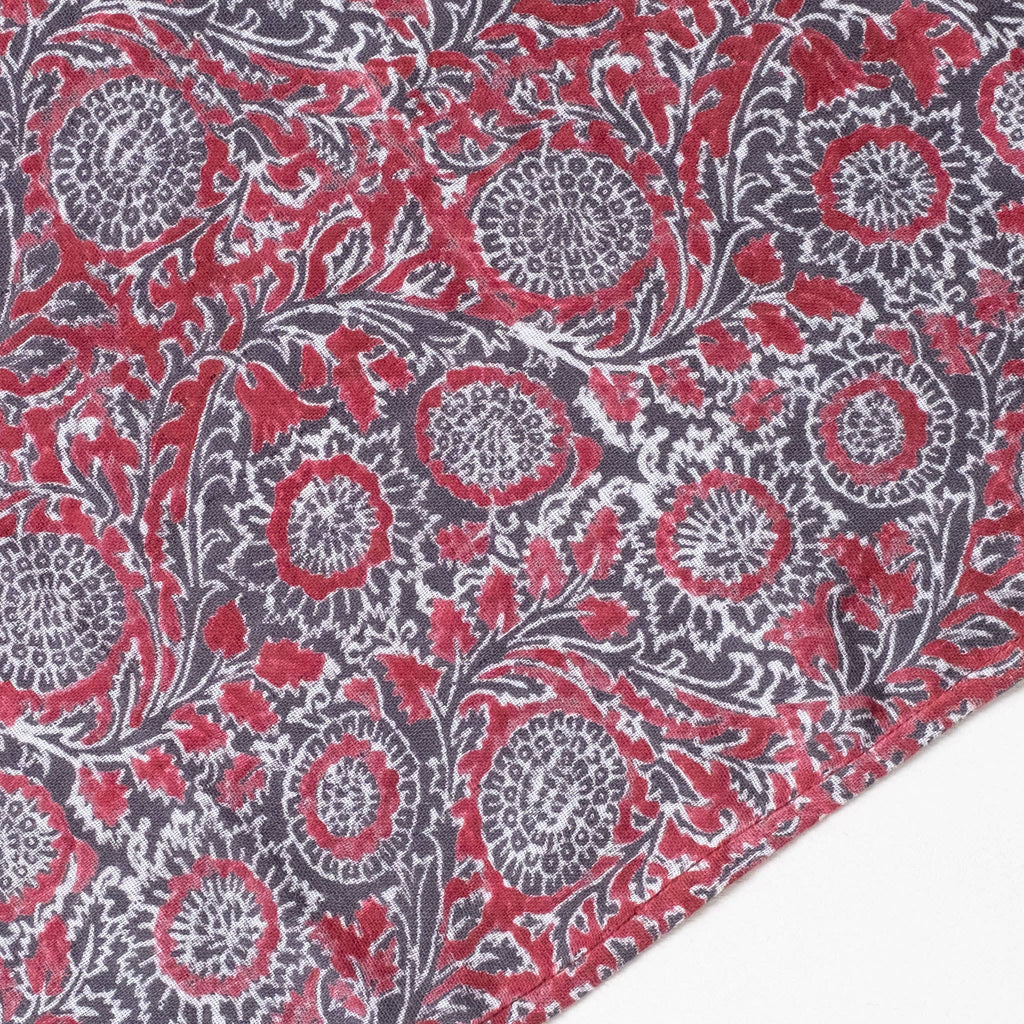 Banhi Wine Double Gauze Scarf