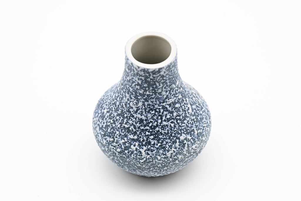 Eva Mini Bud Vase — Handcrafted Porcelain, Blue