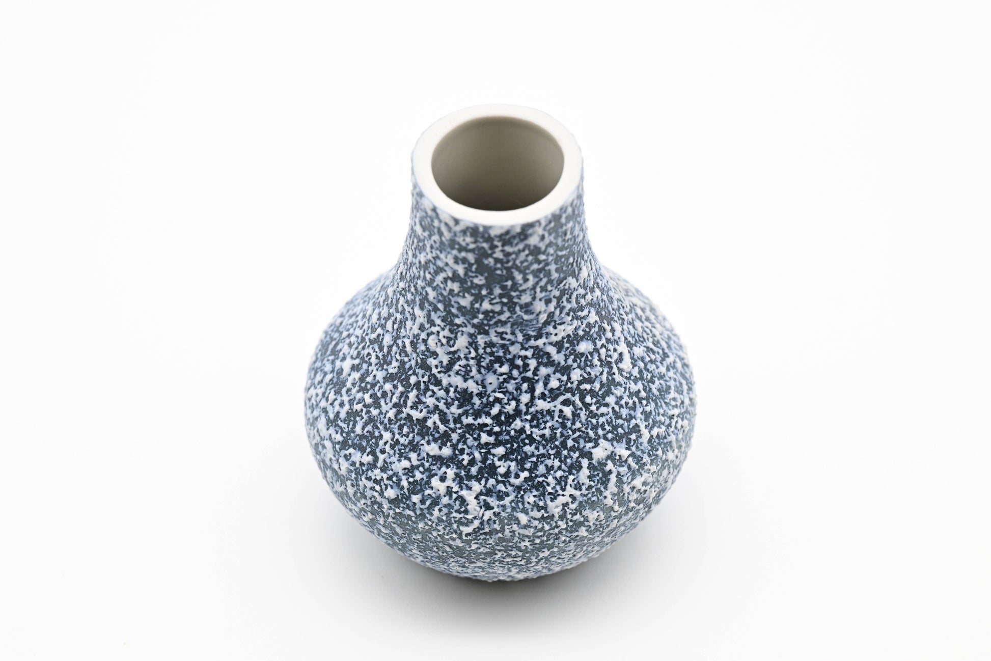 Eva Mini Bud Vase — Handcrafted Porcelain, Blue