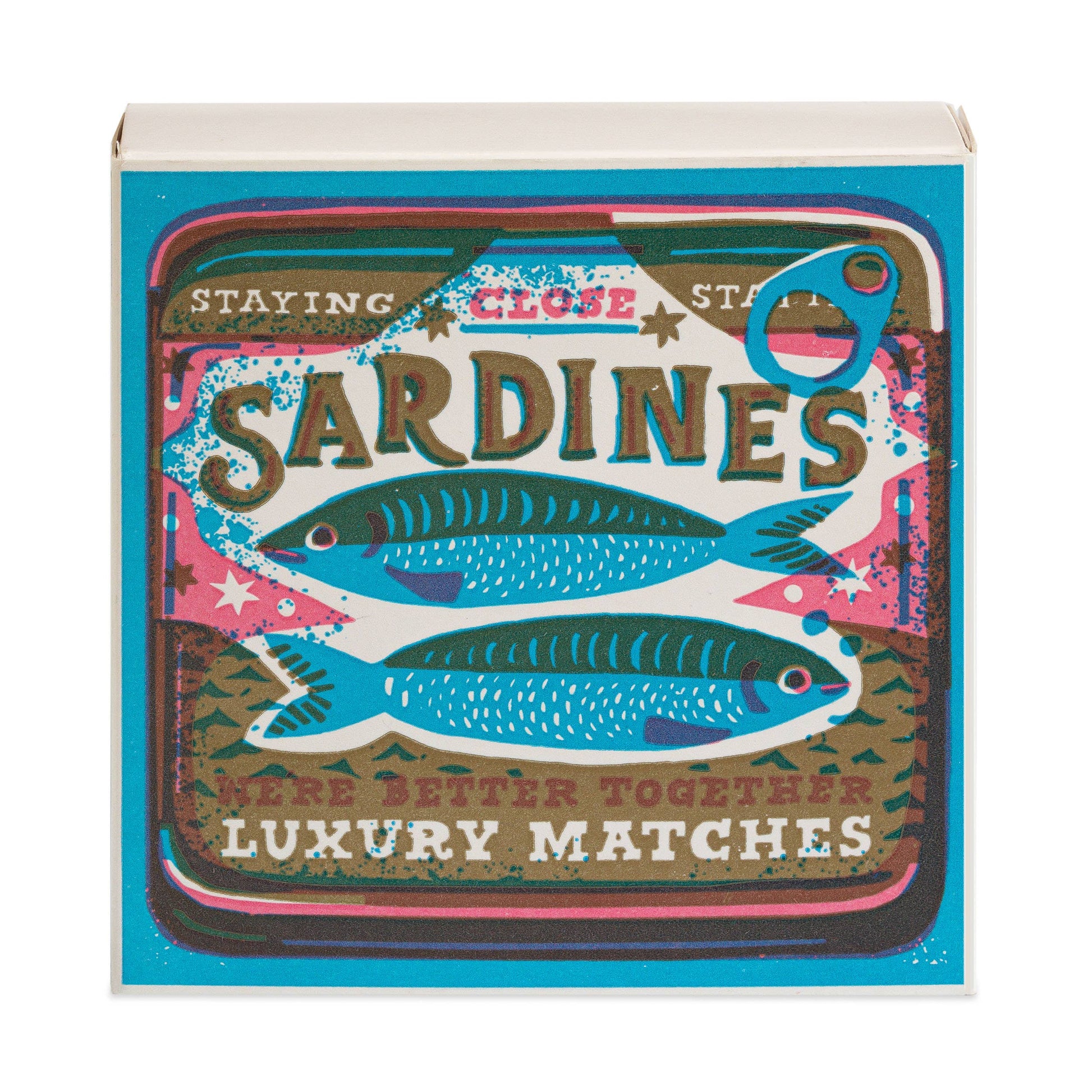 Better Together Sardines | Square Safety Matches