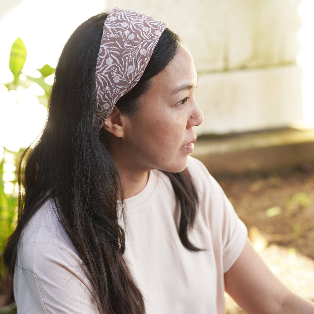 7:49 PMBatik Bandana – Mocha Perfection | Brown