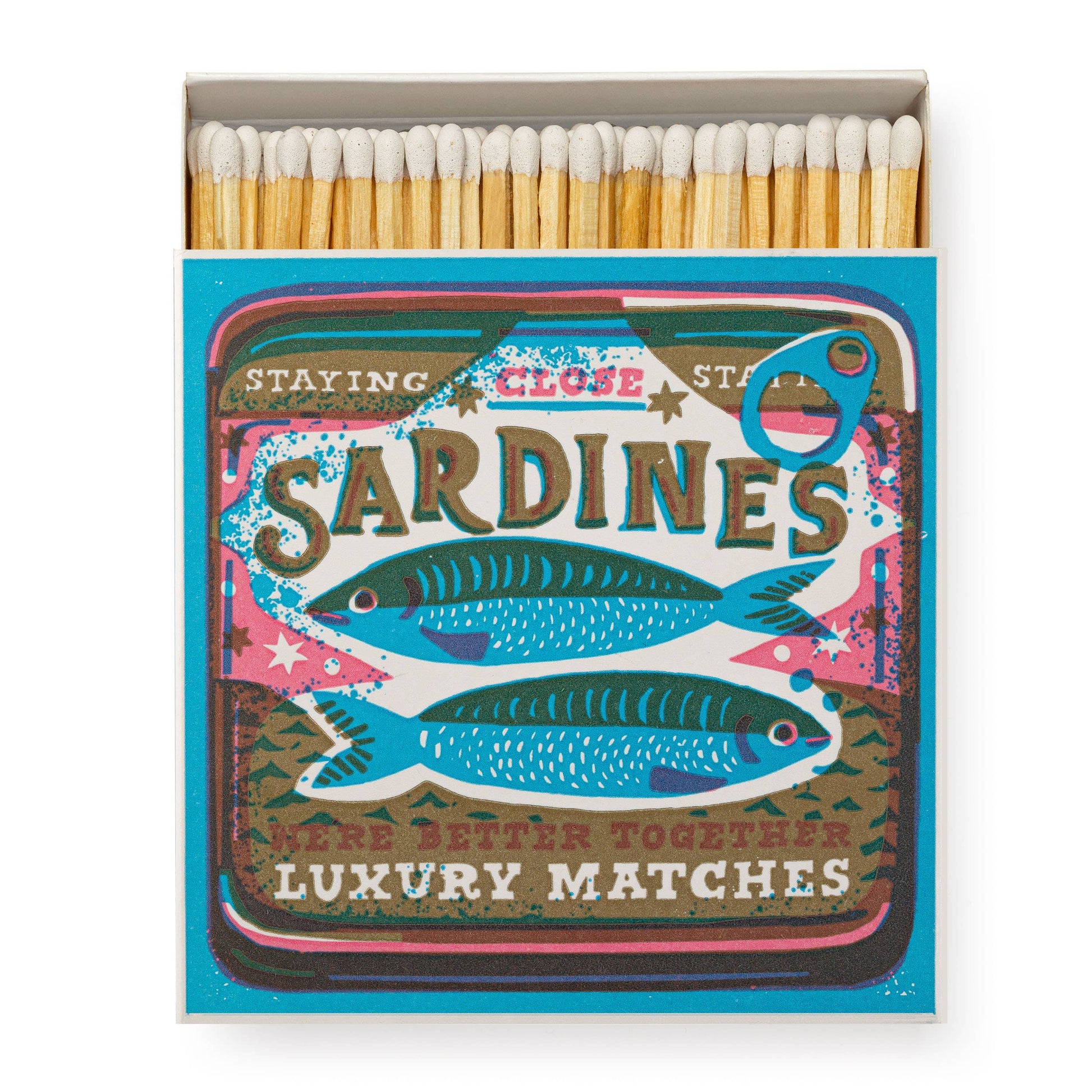 Better Together Sardines | Square Safety Matches