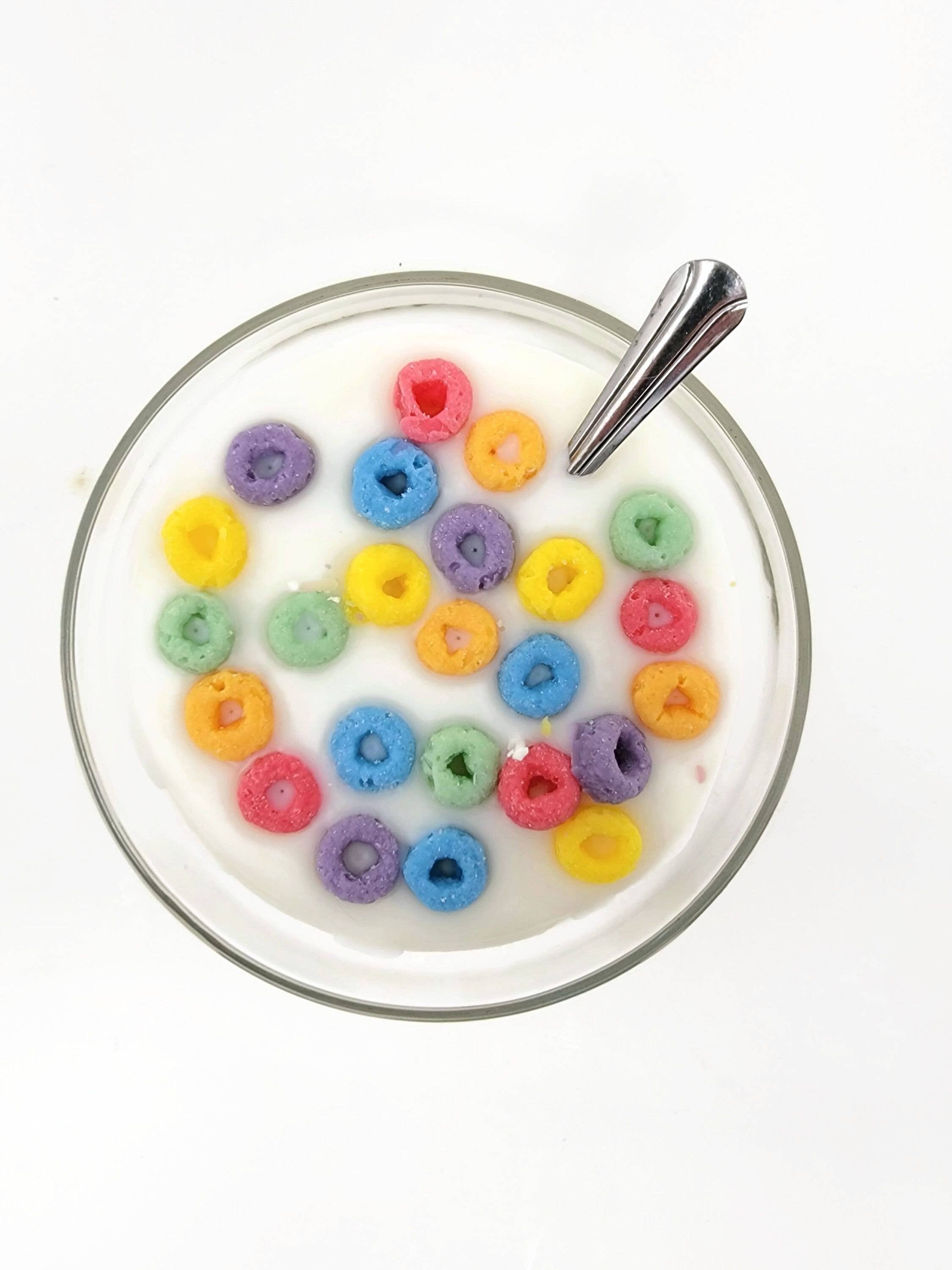 Fruit Loop Scented Cereal Bowl Candle
