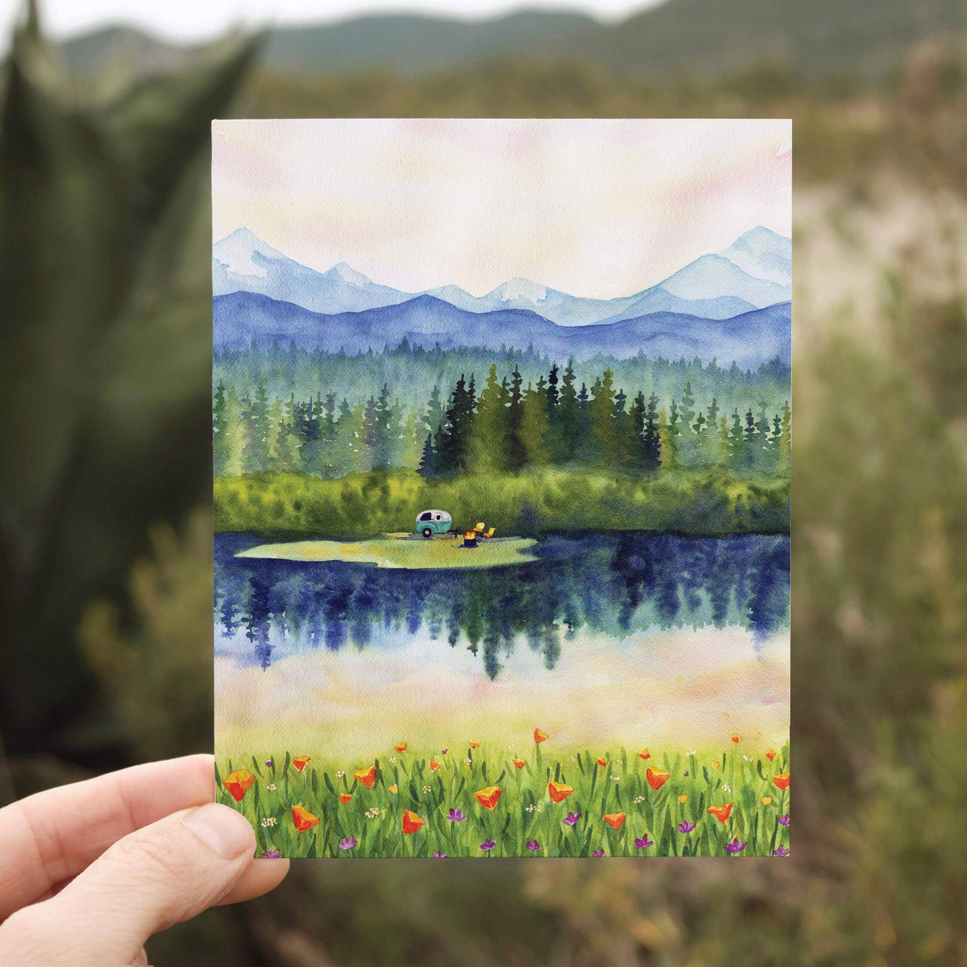 Adventure Summer Greeting Card